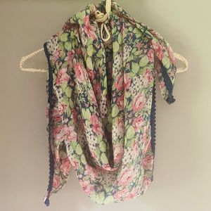 Spring/Summer Floral Scarf